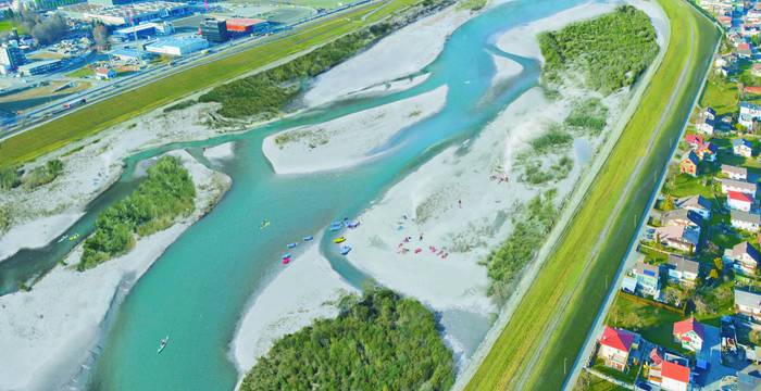 So könnte der Rhein bei Lustenau aussehen.