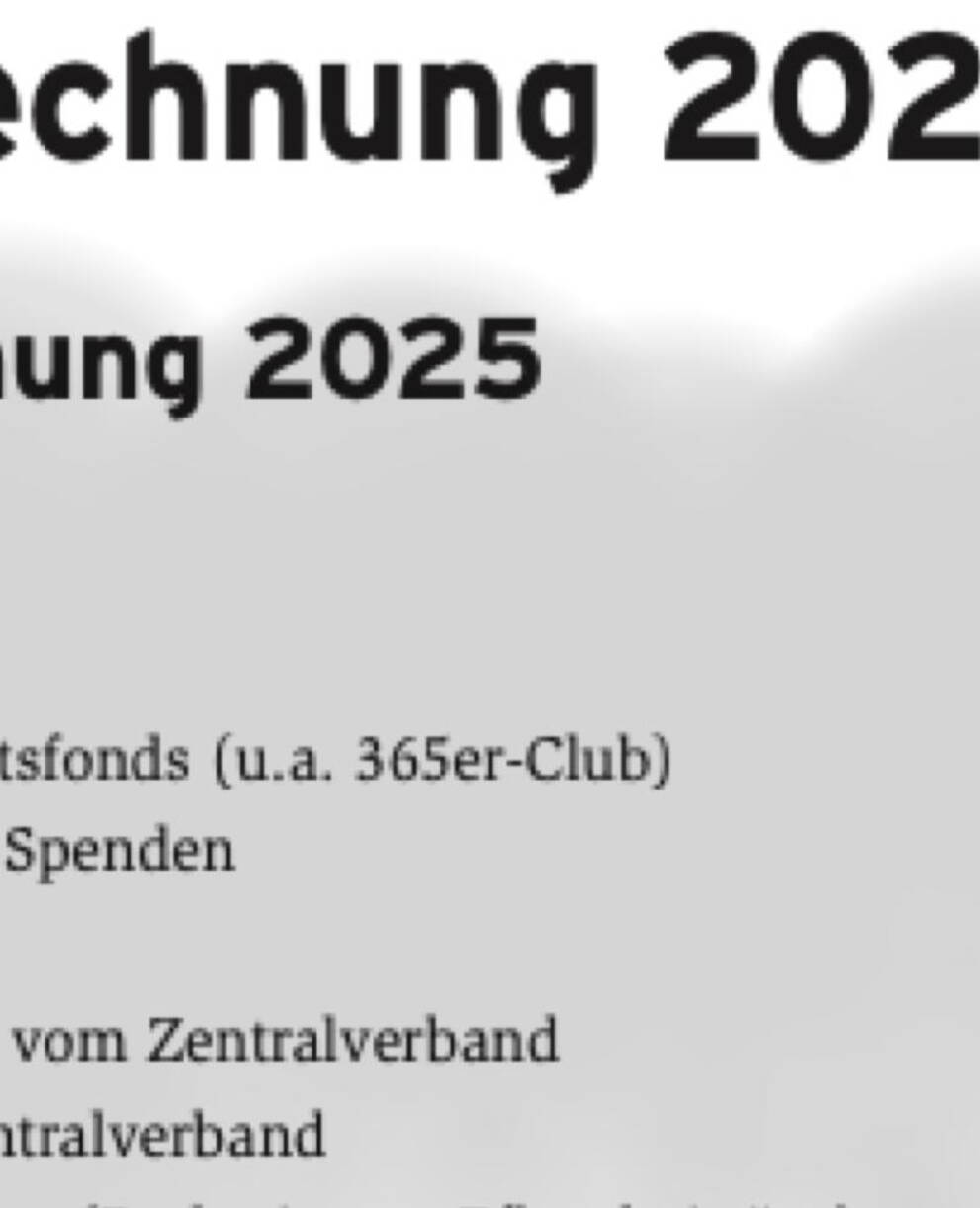 Ausschreibung Vorstandsmitglied Finanzen / Kassier:in