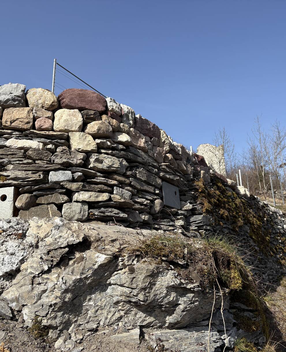 Trockensteinmauersanierung Freudenberg